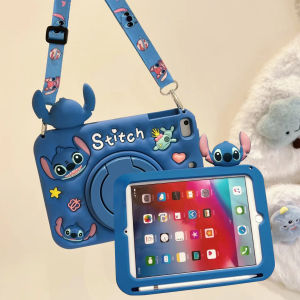Lilo Stitch Case for Xiaomi 5 5Pro 6 6Pro RedMi Pad SE 11inch Kids Friendly Soft Silicone Stand Cover for Redmi pad SE 11 Tablet