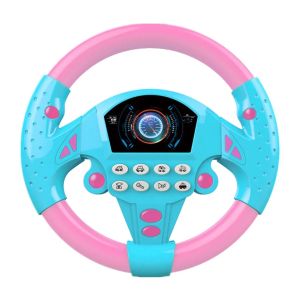 Interactive Childrens Steering Wheel Toy with Light Realistic Driving Sounds for Early Learning Educational Toys for Toddlers