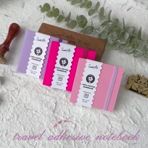 SeamiArt | Sổ Tay Vẽ Màu Nước Mini SeamiArt 8x8cm Bằng Cotton Giấy Vẽ Ép Nhiệt 300gsm (20 Tờ) Dành Cho Đồ Dùng Mỹ Thuật