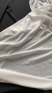 Vải Thun Lót Cotton Trắng Co Giãn 2 Chiều Mềm Mỏng Khổ 1m6
