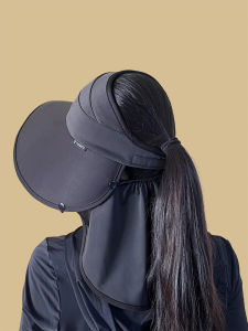 Casual Style Sun Visor Hat for Women Large Brim UVA Protection Ideal for Outdoor Activities Travel and Fishing