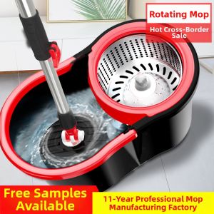 TONGGUMO | Absorbent Rotatable Mop Set Home Use Hands-free Cleaning
