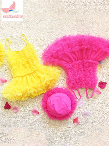 Bộ Đồ Bơi Ren Nhanh Khô Cho Bé Gái 2-9 Tuổi Quần Áo Bơi Liền Thân Phong Cách Công Chúa Mùa Hè Mới Cho Bé Gái