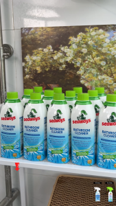 seaways bathroom cleaner liquid spray stain remover foam 500g*3 Give FREE washing machine cleaner