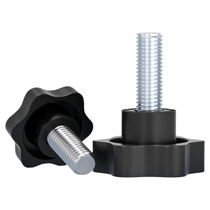 TIANZHUOJINSHU | 304 Stainless Steel Star Handle Knob Hexagonal Head