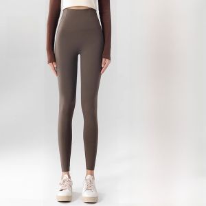 MiiOW | Quần dài ống đứng dày dặn mùa thu đông cho nữ Quần dài ống rộng cạp cao có lớp lót lông cừu giữ ấm quần áo cơ bản