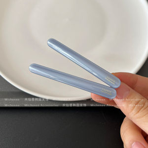 French Style Simple Extended Breadstick Duckbill Clip Elegant Side Hair Clip Fashionable Accessories for Women