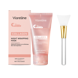 VIARELINE | Night Peel Off Mask Deeply Moisturizing Brightening Reduce Blackhead Tighten Pore Enhances Elasticity Keeping Skin Supple Smooth