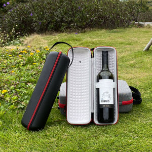 Portable Wine Gift Box Single Bottle Handheld Outdoor Waterproof Shockproof Storage Case Double Bottle Wine Gift Box