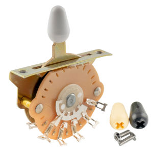 Grigsby รถกระบะไม้โอ๊ค ใบสวิตช์สีเทาชุดใหญ่ กีต้าร์ไฟฟ้าสไตล์แผ่นตัวยึด