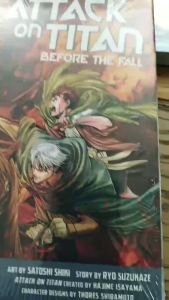 ATTACK ON TITAN : BEFORE THE FALL ENGLISH VERSION MANGA / COMIC BOOK VOL 01 - 17 END