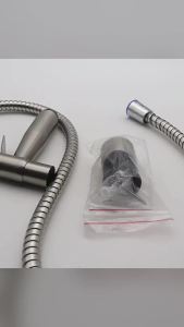 Nexlent 304 Stainless Steel Shower Spray Holder Bathroom Bidet Holder