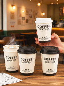 YINGXIKE | Custom Logo Disposable High Temperature Heat Resistant Paper Cup