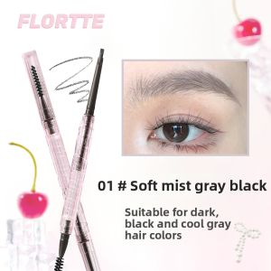 flortte | Sweat-resistant Waterproof Natural Brow Pencil