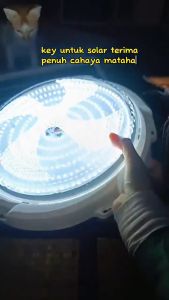 Lampu Solar Light Indoor Lamp 1500W Solar Ceiling Light Waterproof IP67 Light Indoor Bedroom Corridor LivingRoom Balcony