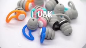 Swimming Silicone Ear Protector Three-Layer Noise-Reducing Earplugs Sound Insulation Cap Waterproof Washable for Children Adult
