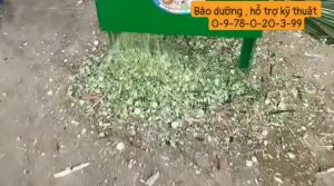 Máy băm cỏ voi chuối rau lang 15kw( 2 ngựa ) uy tín