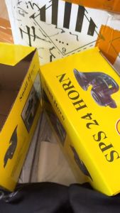 KLAKSON SCANIA VOLVO 12/24V KLAKSON ANGIN TUTUP MEMBRAN BESI