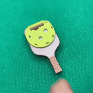 Pickleball & Padel Mechanical Slider Fidget | Pocket Magnetic Clicker | Haptic Flip Stress Toy Court Accessory | Horizon Fitness Series