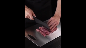 316 Stainless Steel Double-sided Cutting Board Antibacterial Anti-mould Multifunctional Chopping Board