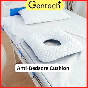 Double Sided Ice Silk Breathable Cushion Pad Hollow Hose Filling Washable & Removable Cover Cushion Seat