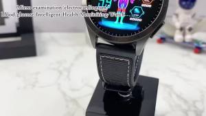 GUHUAVMI | Đồng Hồ Thông Minh Đo Lường Sức Khỏe Dành Cho Nam Giới - Máy Đo Oxy Trong Máu Axit Uric ECG+PPG Máy Đo Huyết Áp Cơ Thể Cuộc Gọi Bluetooth HD Tương Thích Với iOS Và Android
