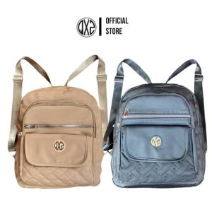 Tas Ransel Wanita Sekolah Backpack Import Anti Air Cocoli Coklat