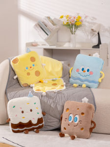 Nệm Gối Gấp Hai Trong Một Dày Cho Giấc Ngủ Trưa Ở Văn Phòng Nệm Máy Lạnh Xe Hơi Chất Liệu Nỉ Đơn Giản Hiện Đại CCIXIM