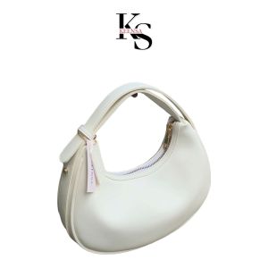KEENSA Alinsa Bag Tas Wanita 3in 1 Shoulder Bag Tas Wanita Selempang Terbaru Kekinian Tas Hand Bag Tas Tangan Tas Ketiak Underarm Moon Bag kulit Pu