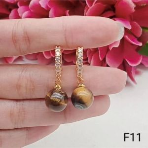 Anting Klip Mutiara Lapis Emas Awet Anti Luntur Gold Berkilau