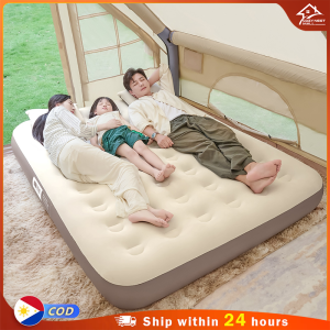 COZY Electric Pump Inflatable Air Bed - Automatic Camping Outdoor Mattress for Tent Sleeping