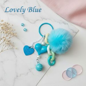 Bag Charm Pom-pom Gantungan Tas Keychain CHACA