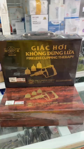 DUY THÀNH Bộ Giác Hơi Không Dùng Lửa Vali Nâu / Vali Đen – Giác Hơi Chân Không Tại Nhà An Toàn Tiện Lợi TPHCM