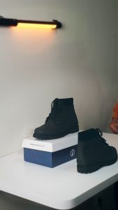 TRAGEN Footwear Hoffman Sepatu Boots Casual Pria - BLACK