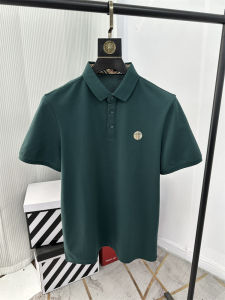 Áo Thun Polo Nam Tay Ngắn Cao Cấp Thêu Tay Lật Thời Trang Thường Ngày Cổ Polo Chất Lượng Cao Thoáng Khí Mùa Hè