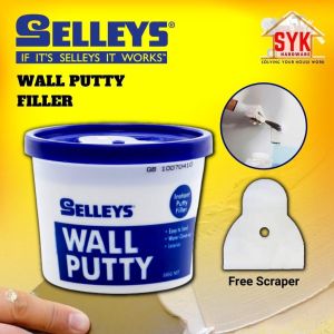 SYK SELLEYS/BOSSMAN Wall Putty Filler For Wall Crack Repair Dempul Dinding Batu Plaster Partition White Construction