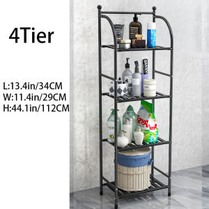 3-5 floor storage racks Beautiful fashion shelves Metal home kitchen bathroom corner storage Organizer bathroom shelves