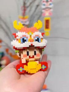 Khj-7214เด็กเชิดสิงโต--บล็อกของเล่น--Angel--th