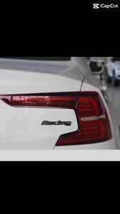 Miếng dán chữ RACING trang trí xe