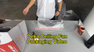 【FIERO MORI 56】Deka Ceiling Fan 56" Remote Control / Kipas Siling Kawalan Jauh / Silent Motor / Energy Saving