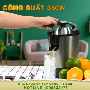 Máy vắt cam Mitomo VC55-Pro vắt cam siêu nhanh siêu tiện lợi hàng chính hãng bảo hành 3 năm toàn quốc