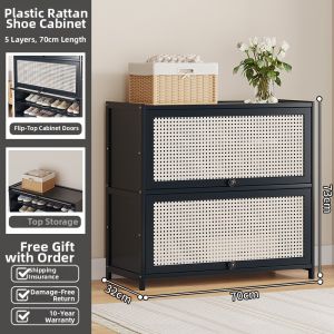XUNHUAI | Dust-proof and Attractive Indoor Shoe Rack