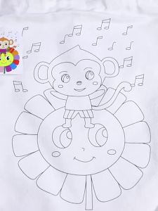 DIY | DIY Art Painting Drawing Cotton Tote Bag for Kids