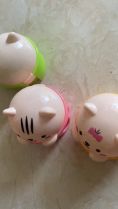 Chuốt bút chì 2 đầu XL-360 - gọt bút chì hình mèo heo