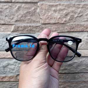 Kacamata Double Fokus Plus Baca dan Jalan Lensa Teduh Untuk Pria dan Wanita