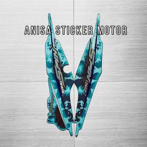 STIKER STRIPING MOTOR SUZUKI SPIN 125 2005 2006 2007
