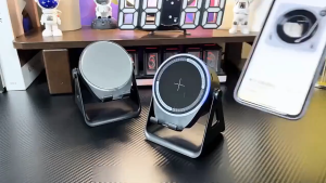 ✅100% Original Smilee ZJ08 Wireless Sensor Rotating Phone Holder RGB Bluetooth Speaker W/ Powerbank