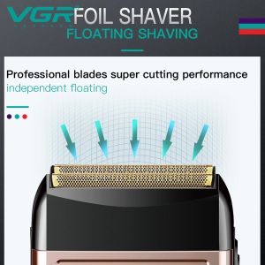 VGR Razor Electric Shaver Hair Trimmer Professional Beard Cutting Machine Foil Shaving Machine for Men V-331