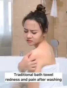 [HCM]Dây Tắm Chà Lưng 2 mặt Bằng Silicone mẫu mớiHesede