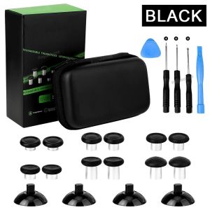 For Series X/S/Xbox One/PS5/PS4/NS Pro Interchangeable Ergonomic Thumbsticks Analog Thumb Sticks Grips Joysticks Bases 16 in 1